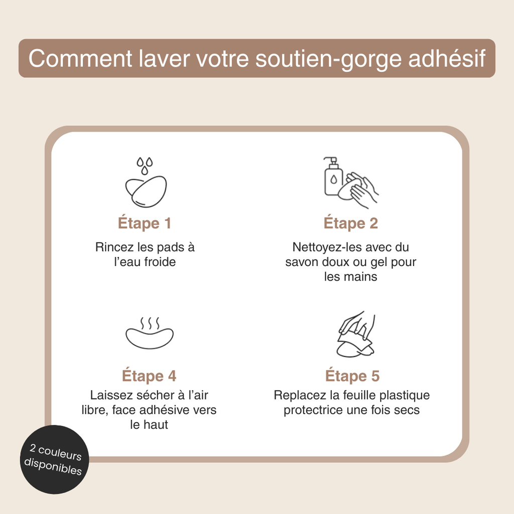 Soutien-gorge Push-up Invisible